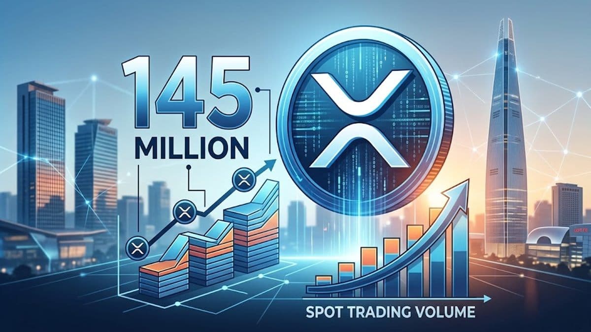 XRP Dominates South Korea's Crypto Market With $145 Million in Spot Trading Volume